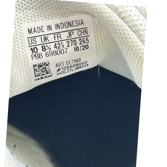 Adidas Grand Court Base White Black 10 Sneakers Mens Shoes Comfort Casual - Picture 7 of 8